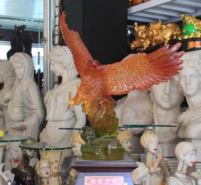 鵬程萬里，雄鷹展翅——老鷹工藝品創(chuàng)意擺件 大氣寓意，匠心之禮
