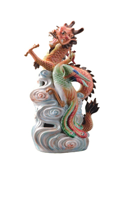 傳承景德神韻——龍年年宵品中的佛山市新石灣美術(shù)陶瓷廠佳作